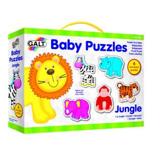 Galt Baby Puzzle - Dzsungel Állatok - 6 db, 2 részes