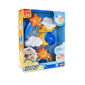 Zestaw do kąpieli Little Learner Weather Bath Set zabawka do kąpieli opakowanie - Little Learner