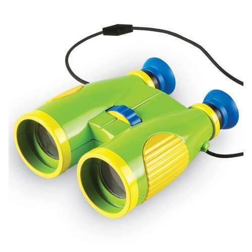 Binoclu Learning Resources Primary Science Big View verziune verde și galbenă pentru copii