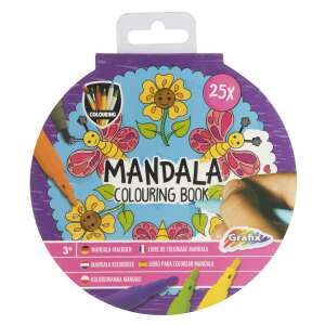 Granfix Mandala Kifestőkönyv - 25 db - Kör alakú