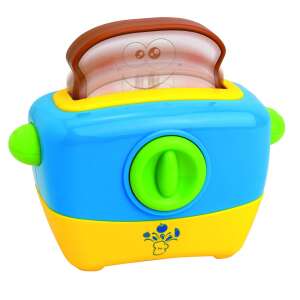 Zabawka toster dla dzieci, zabawka do udawania kuchni, zabawka do kuchni dla dzieci, zabawka jedzenie, zestaw do kuchni dla dzieci, zabawka toster, udawanie kuchni, akcesoria do kuchni dla dzieci, zestaw do udawania jedzenia, zabawki do kuchni dla dzieci - Little Learner