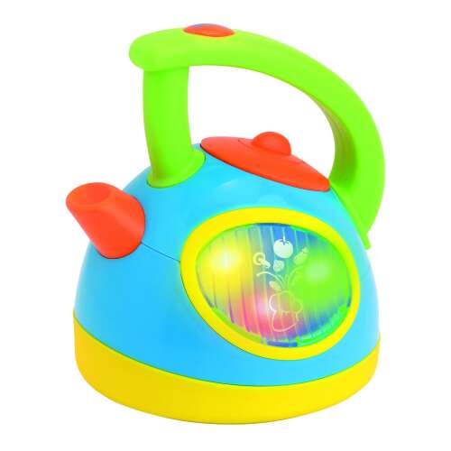 Játék vízforraló fényekkel és hangokkal, tökéletes a szerepjátékhoz