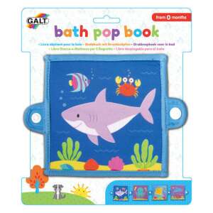 GALT Bath Pop Book Ocean Animals, bath book for babies, waterproof, sensory toy, 0 months+ - Bath Book