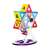 Magplayer Carnival Set Magnetic Building Toy, 72 pieces, colorful, 3D construction, creative play, STEM learning, educational toy, magnetic tiles, magnetic blocks, magnetic construction set, ferris wheel