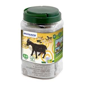 Miniland Set de 10 Figurine de Animale de la Fermă în Borcan - Miniland Figurine