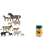 Miniland Educational Farm Animals Set of 10 Figures with Storage Jar