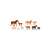 Miniland Educational Farm Animals Set of 10 Figures