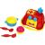 Kicsi Szakács toy kitchen set with oven, pot, cupcake mold, spatula, and spoon