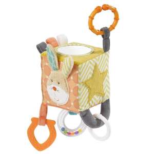 Extra Kocka Activity Cube with Bunny Face, Sensory Toy for Babies, Funky - Stroller & Crib Toy