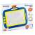Miniland Jumbo Tablemark drawing board for kids, blue and yellow, with a cat drawing on the screen, packaging