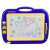 Miniland Jumbo Tablemark drawing board for kids, blue and yellow, with a cat drawing on the screen