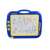 Miniland Jumbo Tablemark drawing board for kids, blue and yellow, with a cat drawing on the screen