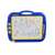 Miniland Jumbo Tablemark drawing board for kids, blue and yellow, with a cat drawing on the screen