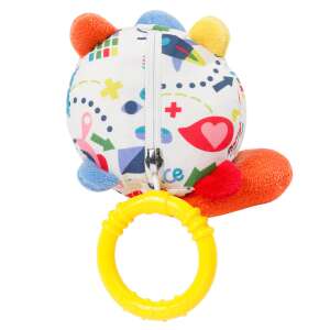 Fehn Calut jucărie muzicală, un cal de pluș colorat cu o sfoară de tras și un inel pentru o prindere ușoară - Jucării muzicale