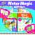 Комплект книжки за оцветяване Water Magic, 2 книги, 2 магически химикала, 2 листа 84968033
