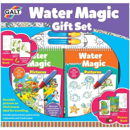 Комплект книжки за оцветяване Water Magic, 2 книги, 2 магически химикала, 2 листа 84968033