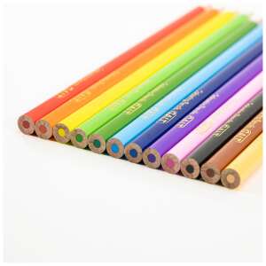 Set de 12 creioane colorate Galt, ideal pentru desenarea liniilor fine și umbrirea - Creioane colorate