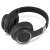 Sencor SEP 710BT BK wireless headphones, black, angled view