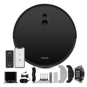 Robotický vysávač Sencor SRV 6450BK s príslušenstvom - Robotické vysávače
