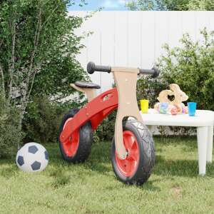 vidaXL piros egyensúlyozó-kerékpár gyerekeknek felfújható kerekekkel 85008108 Pedálos jármű - Piros