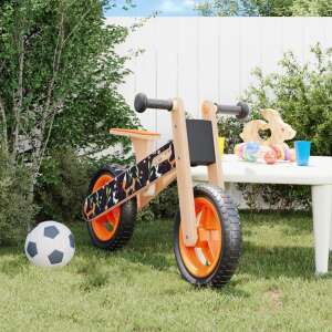 vidaXL egyensúlyozó-kerékpár gyerekeknek narancssárga nyomattal 85008147 Pedálos járművek