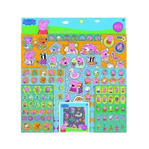 Peppa Pig XL matricaszett 500+ matricával, Peppa Malaccal és barátaival - Peppa Pig