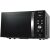 Aiwa MW-230DG/BK black microwave oven angled view
