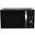 Front view of Aiwa MW-230DG/BK 23L black microwave oven