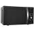 Aiwa MW-230DG/BK black microwave oven angled view