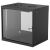 Manhattan 9U 19-inčni zidni ormar za montažu s staklenim vratima