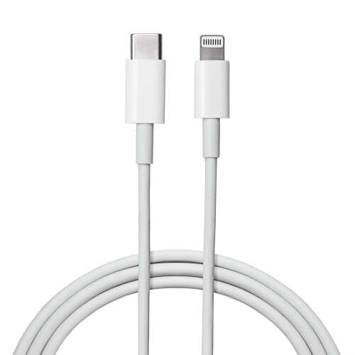 Kabel Akyga USB-C do Lightning, 1 metr, biały