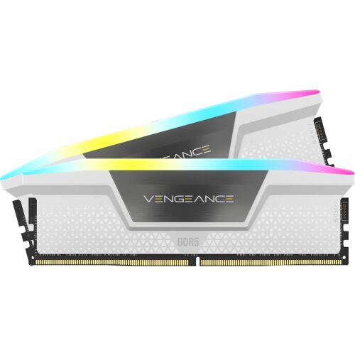 Corsair Vengeance RGB Fehér DDR5 RAM Modul 32GB Kit