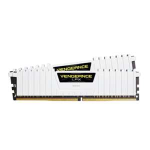 CORSAIR DDR4 16GB (2x8GB) 3200MHz Vengeance LPX RAM, white 85022508 - Corsair