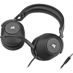 Corsair HS65 Surround Fejhallgató - Oldalnézet, Fekete Gamer Fejhallgató - Corsair