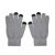 Univerzális Érintőképernyős Férfi Téli Kesztyű - Szürke 85029579