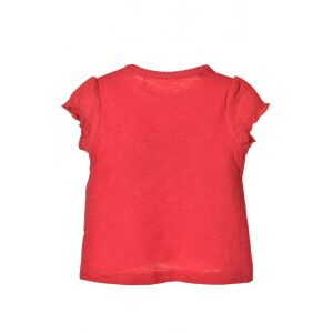 s.Oliver red, frilly baby girl's shirt – 50/56 127378391 - Kids' T-Shirt