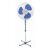 Stojanový ventilátor Esperanza Hurricane 40cm, modro-biely