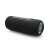 Gogen BS 370B Bluetooth speaker with colorful LED lights, black, side view