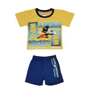 Kétrészes nyári kisfiú szett Mickey egér mintával - 116-os méret 33355491 Ruha együttesek, szettek gyerekeknek - Sárga