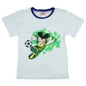 Rövid ujjú kisfiú póló focis Mickey mintával - 116-os méret 33356078 Gyerek pólók - Kisfiú