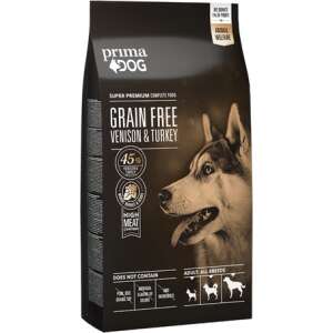 PrimaDog Grain Free Adult All Breed Venison & Turkey 10 kg 85096721 
