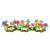 Flower garden building blocks set, 104 pieces, for kids 3 years and up, colorful flowers and leaves