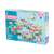 Flower garden building blocks set, 104 pieces, for kids 3 years and up, colorful flowers and leaves