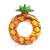 Inel de înot, Bestway, Ananas, 2 mânere, multicolor, 119cm 82930526