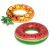 Plavecký kruh, Bestway, ananás, 2 rukoväte, viacfarebný, 119cm 82930526