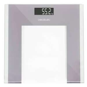 Cecotec Surface Precision Healthy digitale Badezimmerwaage, 180 kg Tragfähigkeit, gehärtete Glasplattform, LCD-Display - Personenwaagen