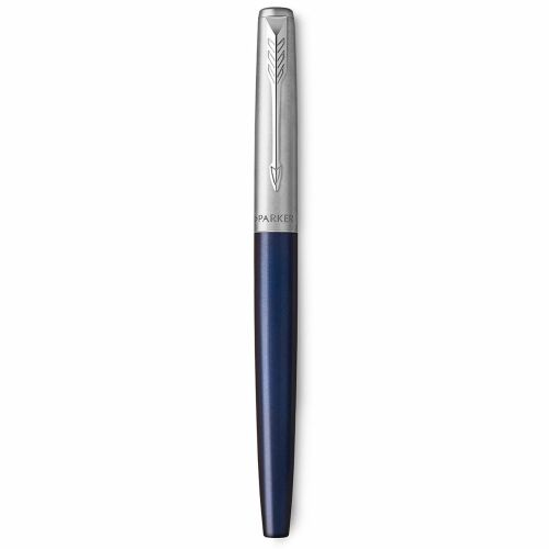 Parker Jotter Royal kék töltőtoll ezüst kupakkal