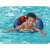 Child using Marvel Spiderman Swim Ring in a pool