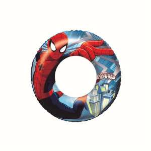 Marvel Spiderman Plivacki krug, 56cm, plava i crvena, napuhavani krug s dizajnom Spidermana - Dječji kolut za plivanje