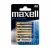 Maxell: Alkaline Bleistiftbatterie 1,5V AA LR6 4 Stück in Blisterpackung 79179920